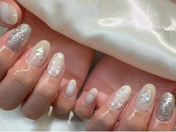 エン(enn)の写真/【月替わり☆定額ネイル（オフ込）￥6500/￥7500】選べる2種類♪定額だから通いやすいのも魅力★