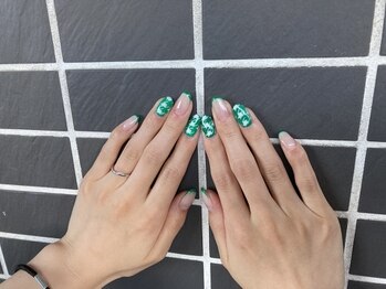 千鳥柄 nail