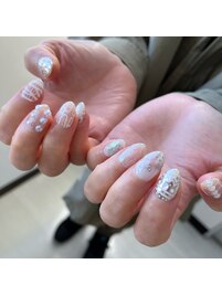 ホワイトニュアンス　by阿部