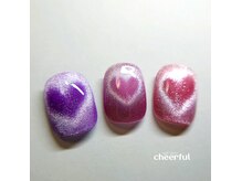 チアフル(cheerful)/ハートマグネット