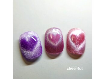 チアフル(cheerful)/ハートマグネット