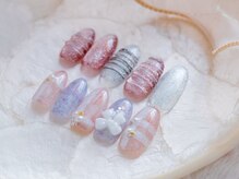 ディーズネイル(D's nails)の雰囲気（シーズンサンプルデザイン♪冬らしい可愛いデザインも◎）