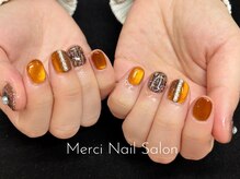 メルシー(Merci)/★季節限定★キラキラ冬のネイル