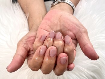 イマージュ(image)/ピンクベージュネイル☆SAYAKA