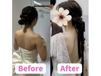 ボディキュア ブライダル美容整体 大阪梅田/天使の羽が美しい◎/大阪/西梅田