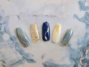 アトリエ ツメ(atelier TsuMe)/【Takeshita】冬ネイビー