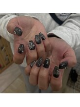アーバンシーネイル 川口店(Urbansea nail)/黒マグネットネイル