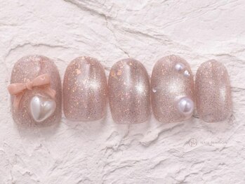 ネイルメゾン 渋谷店(NAIL MAISON)/水光マグネットフラッシュ￥8000