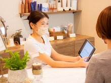  アフターティータイム｜施術後もゆったりと♪