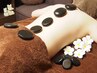 【常連人気No.2】黒温石20分+全身アロマリンパ60分+デコルテ10分！90分6700円