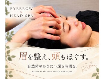スウェイ アンド ヒュー(Sway&Hue)の写真/《アイブロウ×ヘッドスパ》で、表情からほぐす。流行に流されない、しっくり馴染む眉へ。