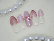 フェリーチェ(nail salon＆school felice)/ハートフレンチ￥9790