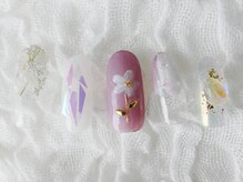 ネイリシャス(NAILICIOUS)/ガーリーの極み♪オーロラネイル