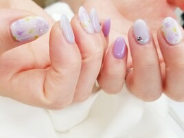 紫陽花ネイル♪