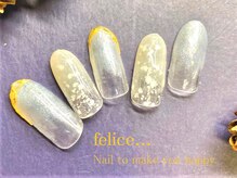 ネイルサロン フェリーチェ(felice)/【定額ネイル】¥7480