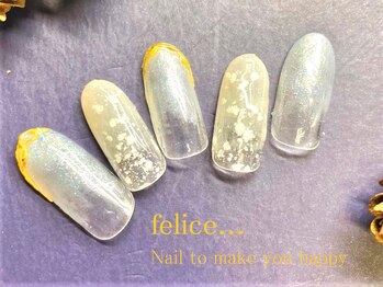 ネイルサロン フェリーチェ(felice)/【定額ネイル】¥7480