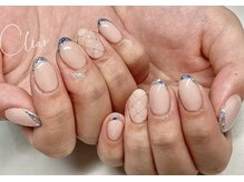 クリア(Clear)/キルティングガラスフレンチ