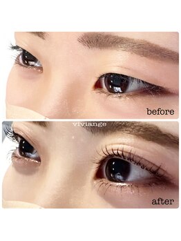 ヴィヴィアンジュ(viviange)/ラッシュリフト(上下)