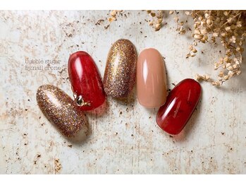 ネイルクローネ(nail crone)/ちゅるんレッドネイル
