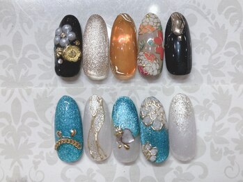 ティーエヌ 本厚木店/和ネイル☆8000円【8800円税込】