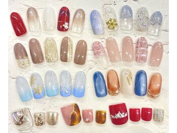 ネイルサロン きらら 藤沢本店/冬デザイン