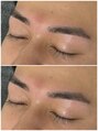 ミレボ 心斎橋(ME.REBO)&nbsp;大人っぽくスッキリとした印象を与えるストレート眉デザイン