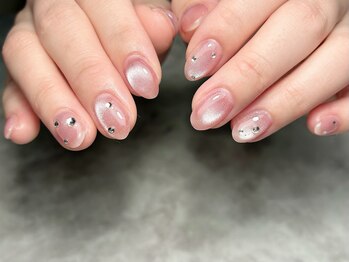 ブリスフルハピネス(Blissful happiness)/ピンクマグネットデザイン