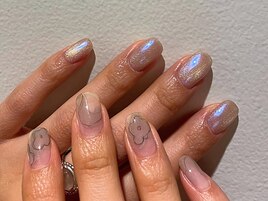 ちぐはぐネイル