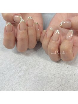 ネイルバーズ(nail birds)/ガラスフレンチ