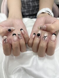 黒フレンチ