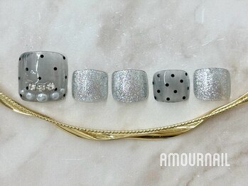 アムールラッシュ 新宿店(Amour lash)/フット シンプルデザインコース