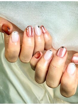 アトリエ クク(atelier cucu)/先端に箔をプラス