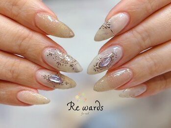 手書きミラーアート