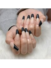 福松学園/マットフレンチネイル