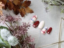 マークジーン 甲南山手(MARK JEAN)/ブランケットチェック秋ネイル