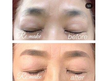 リメイク 吉祥寺(Re:make)/【アイブロウ】ビフォーアフター