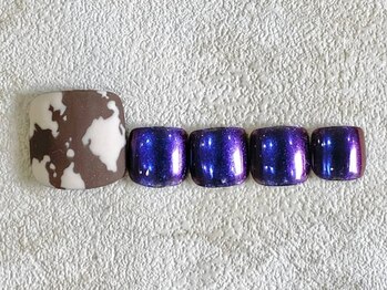 レイネイル 岐阜茜部店(RAY NAIL)/マットミラーネイル