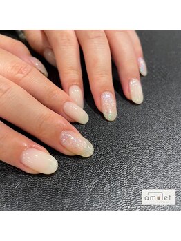 アミュレット 金剛店(amulet)/ナチュラルホワイトネイル
