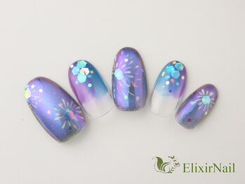 エリクサーネイル 五反田(Elixir Nail)/定額b カジュアル/クーポン使用