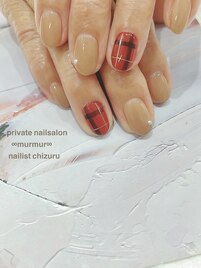 チェックネイル