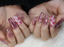 ヴィエル ネイル(VIEL NAIL)/ハートネイル♪やり放題