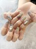 120minジェル画像持ち込み★持ちと美しいフォルム施術法★13200yen★表参道