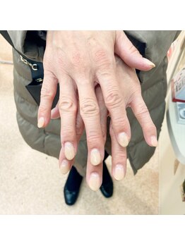 ネイルサロン エーナイン ザ ビッグ豊平店/シンプルネイル