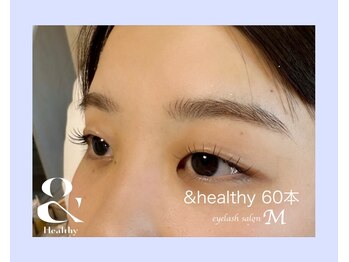 エム(M)/&healthy60本(マツエク＋パーマ)