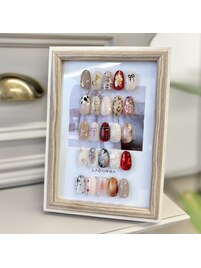 ハンドネイルアート2本付き