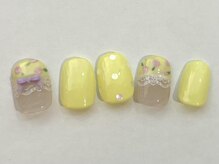 アイネイルズ 恵比寿店(I nails)/フラワーフレンチ10480円
