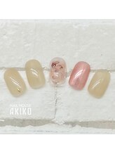 ネイルハウス安气子 新丸ビル店/大人ネイル