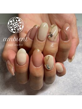 ネイルスタジオ アンビエント 表町店(Nail Studio ambient)/ニュアンスネイル