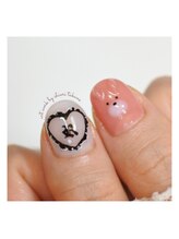 ピオネイル(pionail)/手描きイニシャル