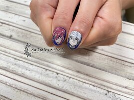 推しキャラネイル☆